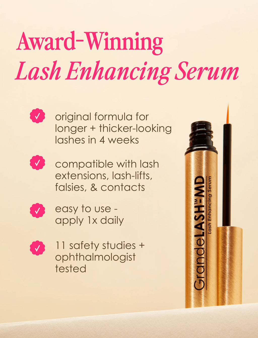 GrandeLash MD - Lash Enhancing Serum