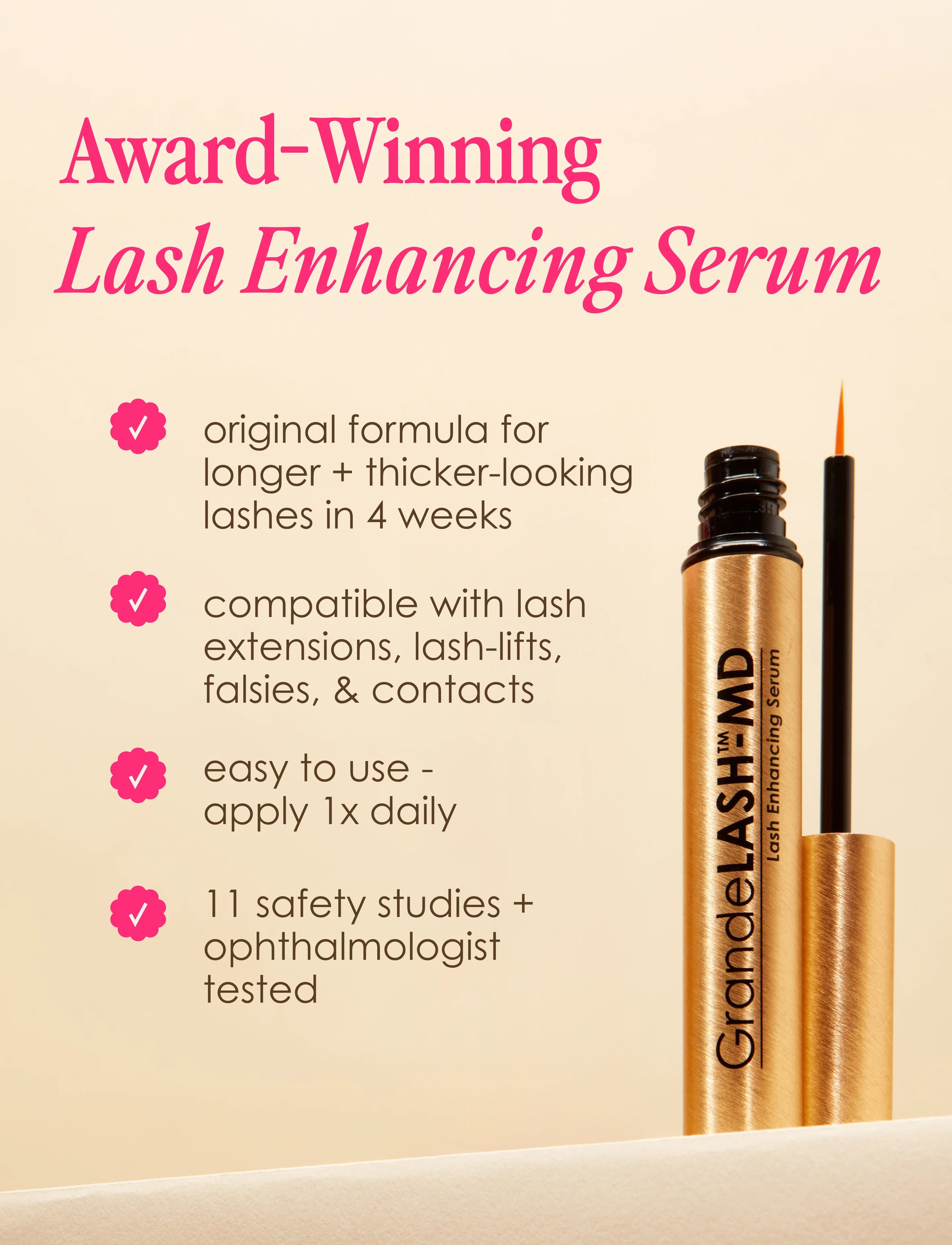 GrandeLash MD - Lash Enhancing Serum